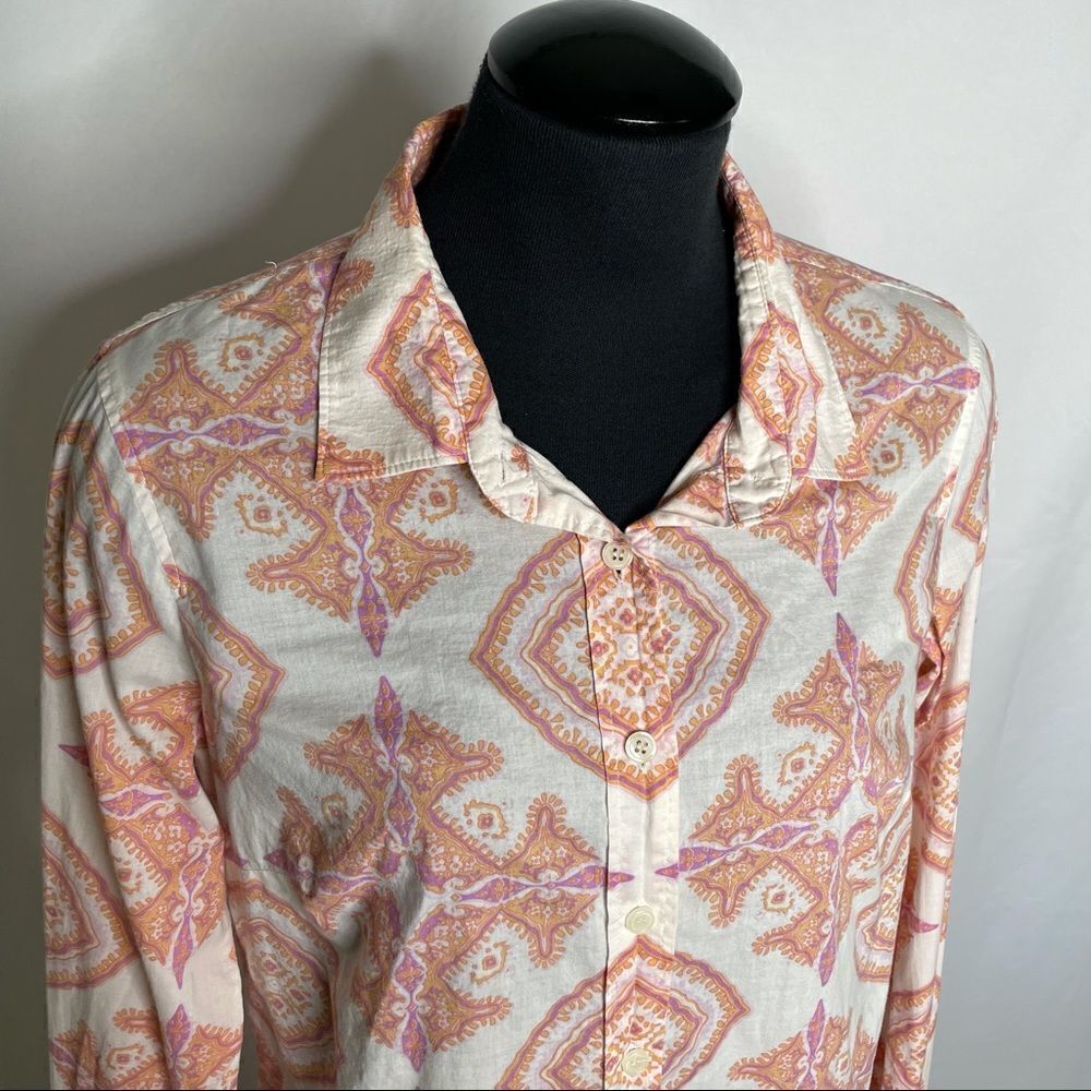 J. Crew Cotton Poplin Button Down Blouse - Women’s S - Picture 6 of 8
